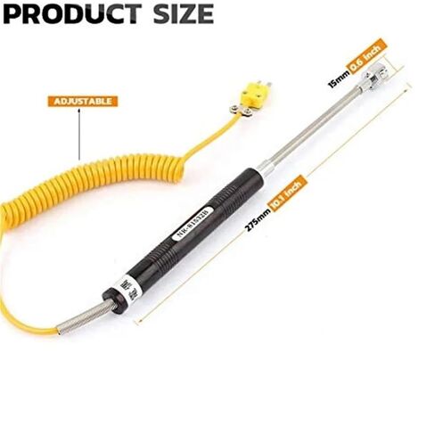 NR-81532B -50 to 500deg/C K Type Handheld Surface Thermocouple Probe 1Pcs in Saudi Arabia