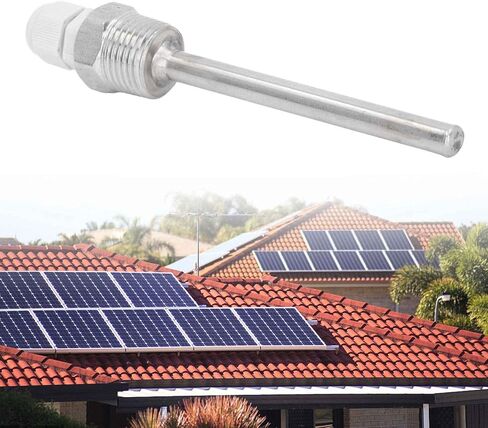 جانوكو الفولاذ المقاوم للصدأ Thermowell مع غطاء بلاستيكي ABS 100 مم لمسبار استشعار درجة الحرارة الشمسية، وارتداء ميزان الحرارة Thermowell لتحقيقات الاستشعار الكبيرة، ومناسبة لمراقبة المياه in Saudi Arabia