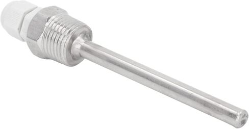 جانوكو الفولاذ المقاوم للصدأ Thermowell مع غطاء بلاستيكي ABS 100 مم لمسبار استشعار درجة الحرارة الشمسية، وارتداء ميزان الحرارة Thermowell لتحقيقات الاستشعار الكبيرة، ومناسبة لمراقبة المياه in Saudi Arabia
