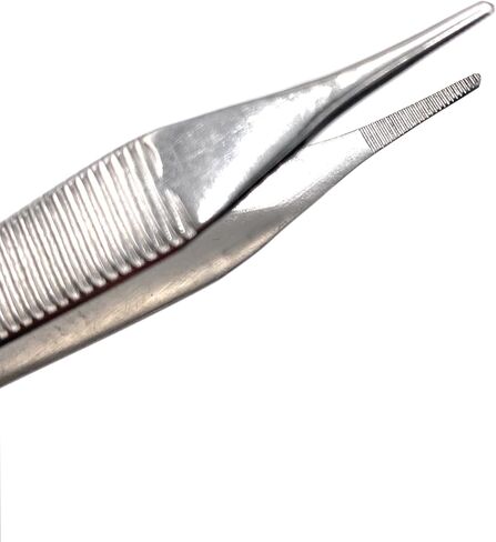 Forceps, 2-Pack, 4.75", Lab, Dissection, Adson Brown, 100% Stainless Steel in Saudi Arabia