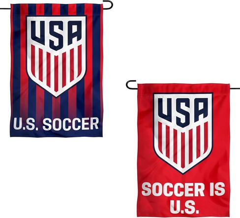 U.S. Soccer 2 Sided Garden Flag in Saudi Arabia