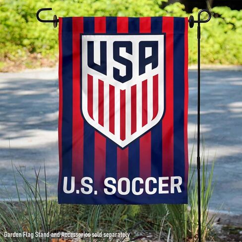 U.S. Soccer 2 Sided Garden Flag in Saudi Arabia