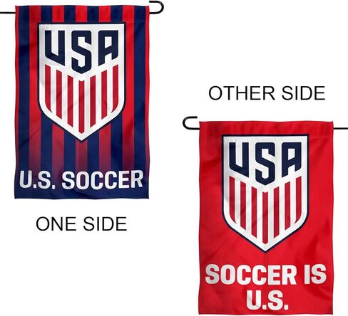 U.S. Soccer 2 Sided Garden Flag in Saudi Arabia