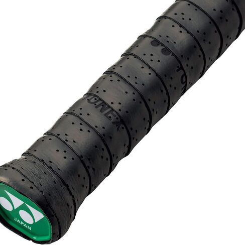 شريط قبضة كرة الريشة من YONEX AC1383، مقبض شبكي فائق الرطب، عبوة من 3 قطع، أسود in Saudi Arabia
