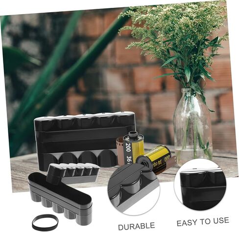 TEHAUX Film Storage Case Large Storage Boxes for Film Developing Camera Reel Canisters Holder Plastic Camera Reel Containers in Saudi Arabia
