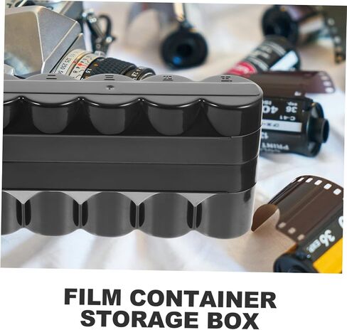 TEHAUX Film Storage Case Large Storage Boxes for Film Developing Camera Reel Canisters Holder Plastic Camera Reel Containers in Saudi Arabia
