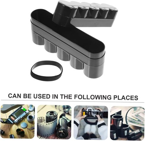 TEHAUX Film Storage Case Large Storage Boxes for Film Developing Camera Reel Canisters Holder Plastic Camera Reel Containers in Saudi Arabia