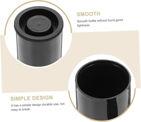 Housoutil 36pcs Film Box Canister Film Container Moving Containers Small Bobby Film Reel Lid Film Holder Black or in Saudi Arabia