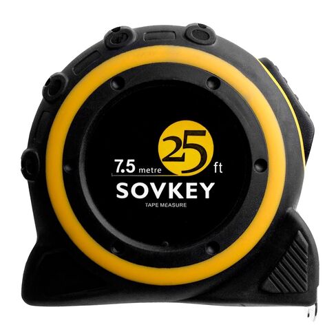 25ft(7.5-Meters) Tape Measure, Self-Lock, Dual Scale,Easy Read Measuring Tape in Saudi Arabia