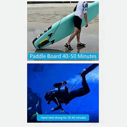 Keenso Underwater Scooter, Brushless DC Motor with 4400mAh Battery for Diving Swimming Portable Sea Scooter with 22lbs Thrust for Snorkeling Scuba in Saudi Arabia