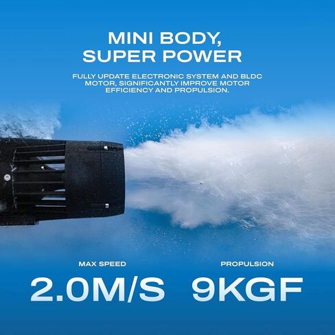 LEFEET P1 Dual Underwater Scooter System (2-Pack), 1000W Combined Power Sea Scooter Kit with Dual-Unit Mount, 2X 100Wh Batteries for Scuba Diving, Snorkeling & Underwater Photography in Kuwait