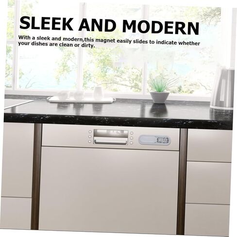 Dishwasher Clean Dirty Magnet Sign Reversible Magnetic Indicator for Kitchen Organization in Saudi Arabia
