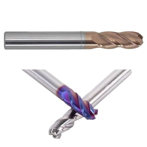 End Mill C Tip Angle 45 Degree Corner Chamfer Milling Cutter Deburring CNC Tool(3F-C2055,3C0.5xD3x6x50) in Kuwait
