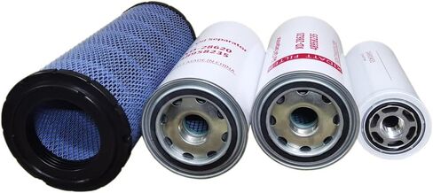 48958235(24900342) Oil Separator, 24900433 Oil Filter, 48958201 Air Filter, Filter Kit Compatible With RS30-37i/R30-37i Air Compressor in Saudi Arabia