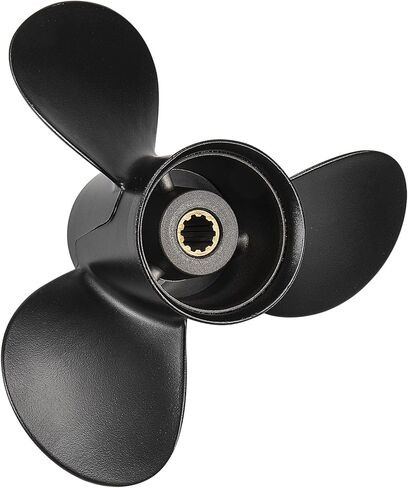 9.9 x 12 Pitch 48-896900A40 10 Spline Tooth Upgrade OEM Aluminum Boat Outboard Moto Propeller for Mercury Engines 25-30HP/ Tohatsu Nissan 3R0B64525-1 9 7/8x12 3" Gearcase,Rh in Saudi Arabia