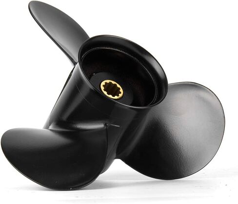 9.9 x 12 Pitch 48-896900A40 10 Spline Tooth Upgrade OEM Aluminum Boat Outboard Moto Propeller for Mercury Engines 25-30HP/ Tohatsu Nissan 3R0B64525-1 9 7/8x12 3" Gearcase,Rh in Saudi Arabia