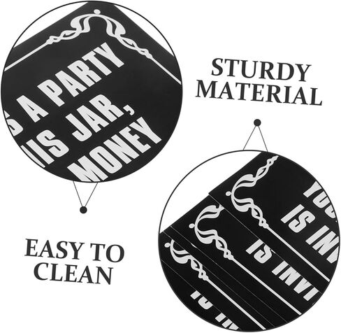 NUOBESTY Put The Tip in Sticker Decal for Tip Jars of Funny Tipping Labels for Waitstaff in Cafes Bars and Restaurants in Saudi Arabia