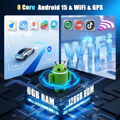 [2+64G] Android 13 Car Stereo for Ford F150 F-150 2009-2012 with Wireless Carplay&Android Auto,9 Inch Touch Screen Car Radio with Bluetooth FM/RDS Radio WiFi GPS HiFi Dual USB+AHD Backup Camera in Saudi Arabia