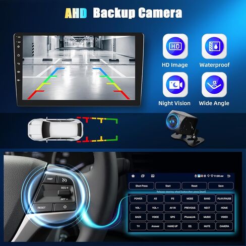 [2+64G] Android 13 Car Stereo for Ford F150 F-150 2009-2012 with Wireless Carplay&Android Auto,9 Inch Touch Screen Car Radio with Bluetooth FM/RDS Radio WiFi GPS HiFi Dual USB+AHD Backup Camera in Saudi Arabia