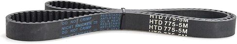 أحزمة Geeyu HTD بحلقة مغلقة 775-5M-15، حزام مطاطي لأحزمة التوقيت، العرض 13/20/25 مم، C = 775 مم، 155T، أحزمة القيادة الصناعية (الطول: 775-5 م، العرض: العرض 24 مم) in Kuwait