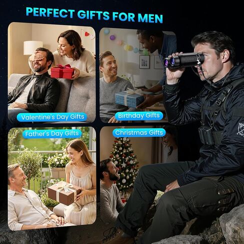 نظارات الرؤية الليلية - مناظير للرؤية الليلية 4K 5W مع تكبير رقمي 8X، رؤية واضحة في الظلام، حفظ الصور ومقاطع الفيديو باستخدام بطاقة TF سعة 32 جيجابايت in Kuwait