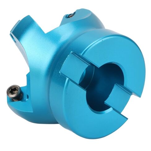 Lathe Face Milling Cutter, Cutter Head, SEKT1204 Face Milling Cutter 4 Flutes Aluminum Alloy, Accurate Machining, Rough Machining, Plane Machining for Metal Processing in Saudi Arabia