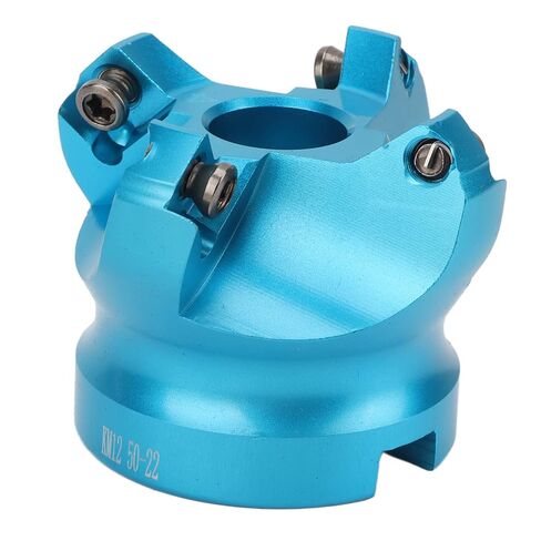 Lathe Face Milling Cutter, Cutter Head, SEKT1204 Face Milling Cutter 4 Flutes Aluminum Alloy, Accurate Machining, Rough Machining, Plane Machining for Metal Processing in Saudi Arabia