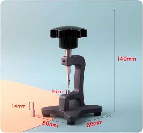 Optical Eyeglass Screw Extractor, Broken Screw Removal Tool, with Thimble Holder, 2 Pin (Length and Short), Glasses Adjustment Repair Processing Tool in Kuwait