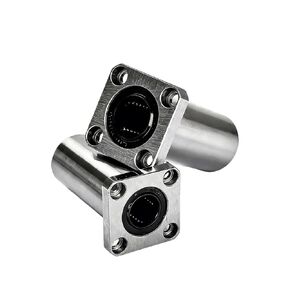 1PCS LMK40LUU Double-Wide Type Square Flanged Linear Motion Ball Bearing Seals On Both Side Resin Retainer in Saudi Arabia