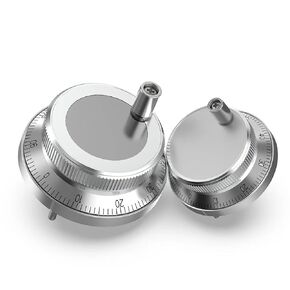 CNC Electronic Hand Wheel 60/80MM Manual Pulse Generator CNC Machine Tools Hand Wheel Machine Electronic Rotary Encoder(5-24V-25PPR-4Pins,80mm) in Kuwait