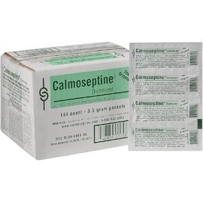 Calmoseptine Ointment Foil Packets 1/8 Oz 3.5G for Rashes and Irritated Skin - Case of 144 in Kuwait