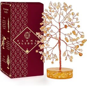 KARMAPLEDGE 7 Chakra Tree of Life for Manifestation Unique Birthday Gifts for Women, Men, Friends, Handmade Home Office Decor Healing Crystal Tree for Money, Reiki, Good Luck, for Her, Mom & Dad in Kuwait