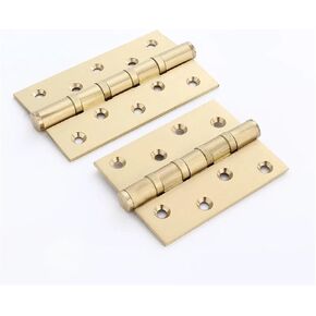 4/5 Inch Gold Door Hinges Stainless Steel Bearings 3mm Thick 1Pcs(4 inch) in Kuwait