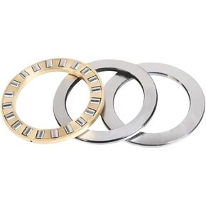 1PCS Plane Thrust Roller Bearing 81100M 10 * 24 * 9MM 81101M 12 * 26 * 9 Pressure flattened Cylindrical Thrust Bearing(81101M 12X26X9) in Kuwait