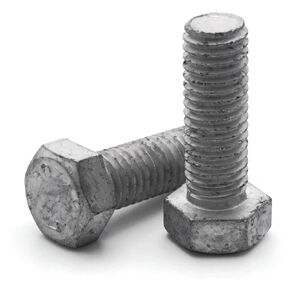Hex Cap Screws Hot Dipped Galvanized - 3/8"-16 x 1 FT - Qty-100 in Kuwait