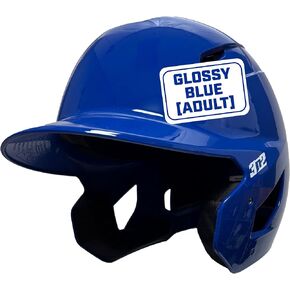 3N2 Pro Clutch Baseball Helmet - Ventilated High-Impact Shell, Moisture-Wicking Padding - Glossy (Black, Red, Navy, Blue or White) in Kuwait