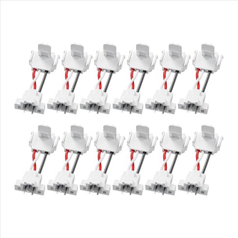 SITERWELL GA6217K Quick Connect Smoke Detector Adapter Plug for Hardwired Smoke and CO Detector, Compatible with GS562A Smoke Alarm,Smoke Alarm Wiring Harness for Easy to retrofit and Install,2 Pack in Saudi Arabia