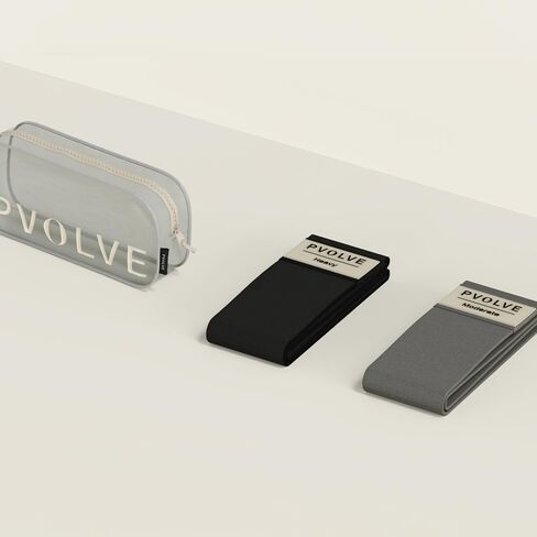 مجموعة Pvolve Booty Bands - أربطة مقاومة متوسطة وثقيلة من القماش للأرداف والوركين والساقين in Kuwait