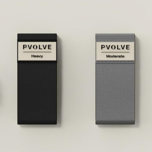 مجموعة Pvolve Booty Bands - أربطة مقاومة متوسطة وثقيلة من القماش للأرداف والوركين والساقين in Kuwait