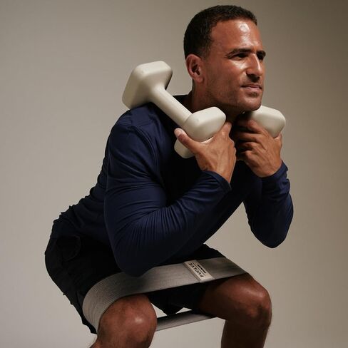 مجموعة Pvolve Booty Bands - أربطة مقاومة متوسطة وثقيلة من القماش للأرداف والوركين والساقين in Kuwait