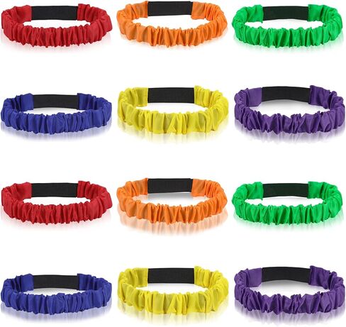 أحزمة سباق Augshy ذات 3 أرجل، ألوان متنوعة، أربطة مقاومة من الحبال المرنة من أجل لعبة سباق التتابع، لوازم حفلات الكرنفال في الفناء الخلفي in Kuwait