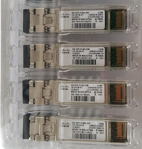 DS-SFP-FC8G-SW 10G متعدد الأوضاع SFP + وحدة بصرية 8G 850NM 300M مناسبة لـ Dual LC in Kuwait