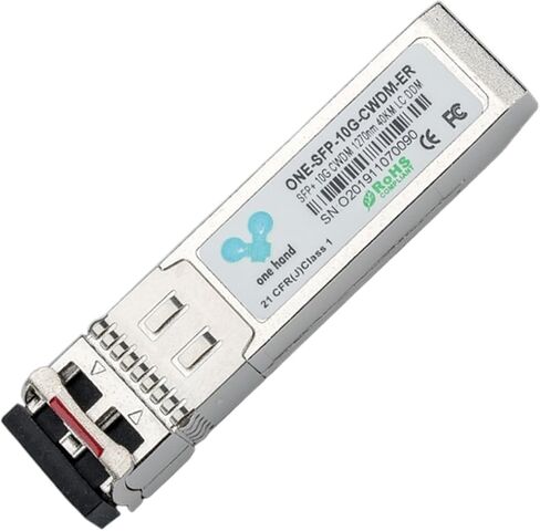 10G وحدة تقسيم الطول الموجي الخشن SFP + CWDM 1590nm 40KM الوحدة الضوئية in Kuwait