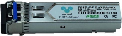 وحدة تخزين المحطة الأساسية 6G 2KM 1310nm Dual LC Gigabit وضع واحد SFP 6G 2KM وحدة بصرية in Kuwait