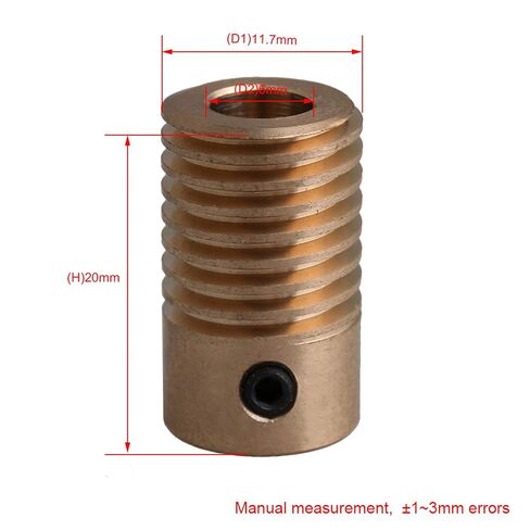 BQLZR 20x11.7x6 مللي متر أصفر 0.5 معامل 6 مللي متر ثقب قطر النحاس التوربينات والعتاد رمح in Kuwait