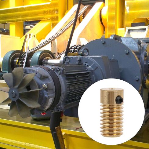 BQLZR 20x9.7x3 مللي متر أصفر 0.5 معامل 3 مللي متر ثقب قطر النحاس التوربينات والعتاد رمح لمحرك صندوق التروس in Kuwait