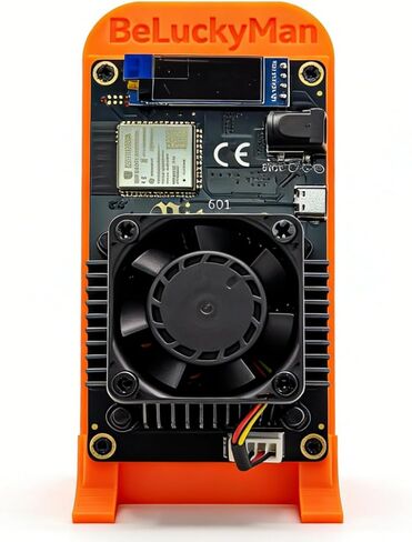 Bitcions Miner Bitaxes Gamma 601 BM1370 Asic Solo Miner-1.2TH/S-18W/TH نظام مفتوح المصدر 2.4G WiFi منزلي منخفض الضوضاء سهل التشغيل وآلة تعدين العملات المشفرة المحظوظة. in Kuwait