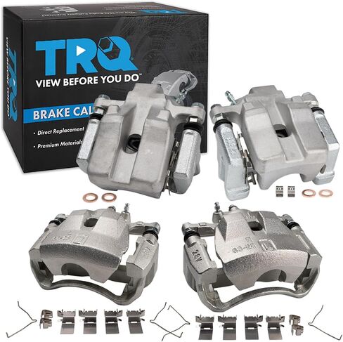 TRQ Brake Caliper Set Compatible with 2007-2012 Lexus ES350 2007-2011 Toyota Camry in Saudi Arabia