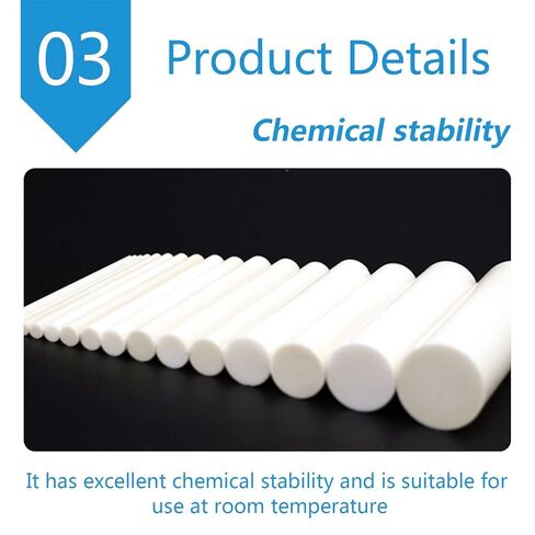 Zirconia Ceramic Rods for Precision Parts White 0.7-1.1mm Diameter 100mm Length(Diameter:1.1mm) in Kuwait