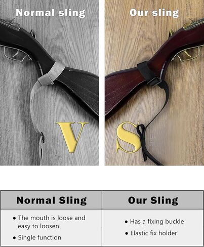 WOLFHUNT حبال بندقية ذات نقطتين مع دوارات، حبال بندقية شبه باراكورد مع خطاف معدني، حزام كتف قابل للتعديل للصيد في الهواء الطلق، أخضر مموه in Kuwait